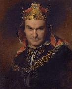 Bogumil Dawison as Richard III Friedrich von Amerling